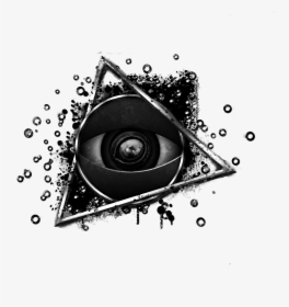 Illuminati Third Eye Symbol Organization - Transparent Camera Tattoo Png, Png Download, Transparent PNG