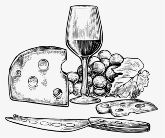 Cargot Brasserie - Cheese And Wine Png, Transparent Png, Transparent PNG