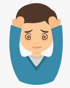 Pain Migraine Headache Symptom Common Cold - Headache Clipart Png, Transparent Png, Transparent PNG