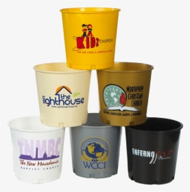 Plastic Bucket For Communion Cup Collection Or Offerings - Balde De Pollo Personalizado, HD Png Download, Transparent PNG