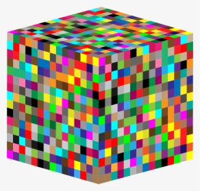3d Multicolored Cube Clip Arts - Portable Network Graphics, HD Png Download, Transparent PNG