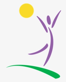 Logo, Sign, Human, Sun, Rise, Nature, Yoga, Template - Circle, HD Png Download, Transparent PNG