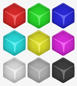Png Library Stock Colored Block Free On Dumielauxepices - Color Cube Png, Transparent Png, Transparent PNG