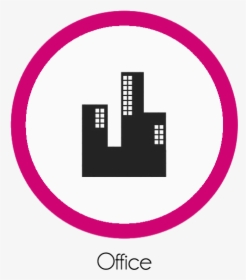 Office Space Pink Circle Mobile - Circle, HD Png Download, Transparent PNG