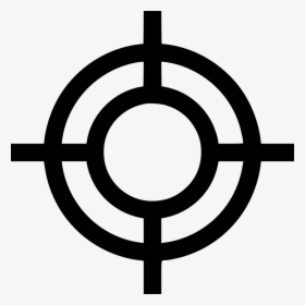 Point Goal Cross Pointer - Shooting Icon Png, Transparent Png, Transparent PNG