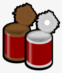 Paint Can And Brush Clip Art Download - Tin Clipart, HD Png Download, Transparent PNG