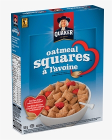 Quaker® Oatmeal Squares™ Cereal - Cereale Avoine, HD Png Download, Transparent PNG