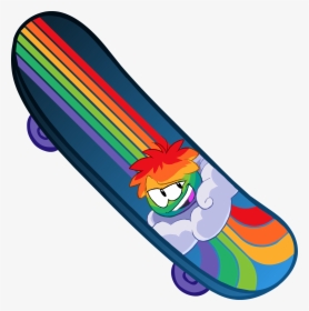 Club Penguin Wiki - Club Penguin Skateboard, HD Png Download, Transparent PNG