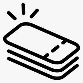Folded Clothes - Cloth Folded Icon Png, Transparent Png, Transparent PNG