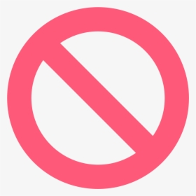 No Entry Sign Transparent , Png Download - Block Icon Png, Png Download, Transparent PNG