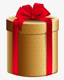 Vector Presents Gift Clipart - Golden Gift Box Png, Transparent Png, Transparent PNG
