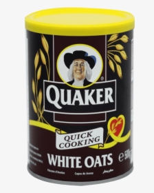 Quaker White Oats 500g Brown Tin - Quaker Oats Quick Cooking, HD Png Download, Transparent PNG