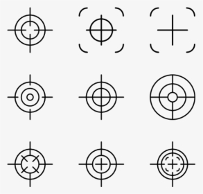 Crosshair - Map Love Icon Png, Transparent Png, Transparent PNG
