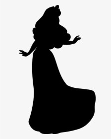 Disney Princess Silhouette Png, Transparent Png, Transparent PNG