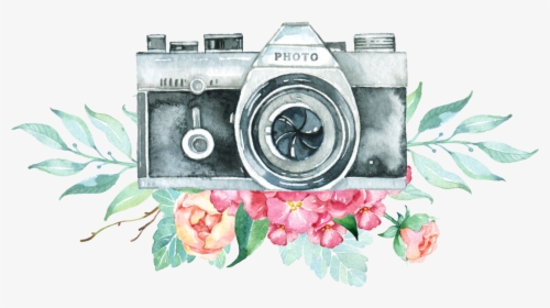 #vintage #camera #flowers #freetoedit - Vintage Camera Flowers, HD Png Download, Transparent PNG