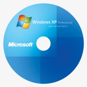 Windows Cd Cover Png Pic - Windows Xp Cd Label, Transparent Png, Transparent PNG