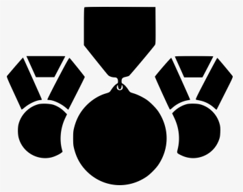 Awards Award Star Gold Medal - Medals Black And White, HD Png Download, Transparent PNG