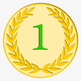 Golden Medal -1 Icon - Medal 1 Icon, HD Png Download, Transparent PNG