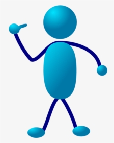 Stickman, Stick Figure, Cartoon, Character, Drawing - Person Pointing To Themselves, HD Png Download, Transparent PNG