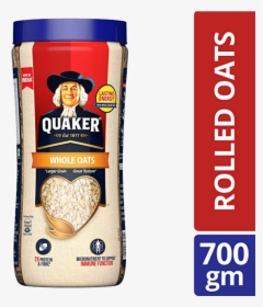 Quaker Whole Oats 700gm Jar, HD Png Download, Transparent PNG