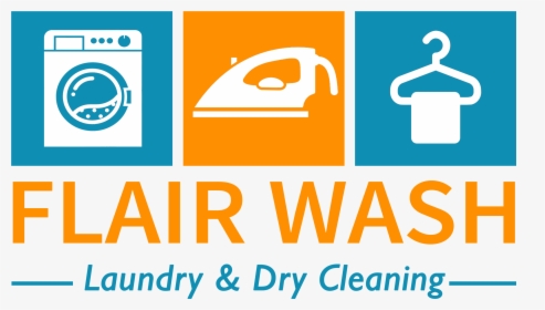 Flairwash Logo - Wash & Dry Logo, HD Png Download, Transparent PNG