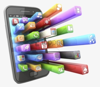 Transparent Cell Phone Images Png - Cell Phone Apps, Png Download, Transparent PNG