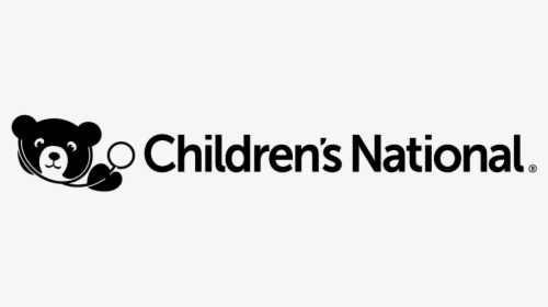 Cn Horizontal Solid 1c Black Logo 2017 Png - Children's National Medical Center, Transparent Png, Transparent PNG