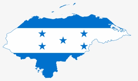 Honduras Map With Flag, HD Png Download, Transparent PNG