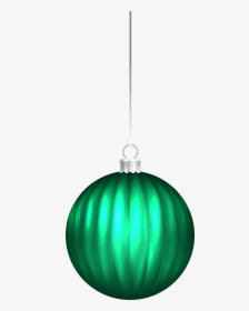 Green Christmas Ornament Png - Christmas Ornament, Transparent Png, Transparent PNG