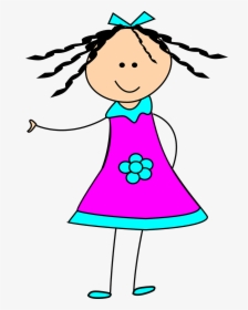 Little Girl Clipart, HD Png Download, Transparent PNG