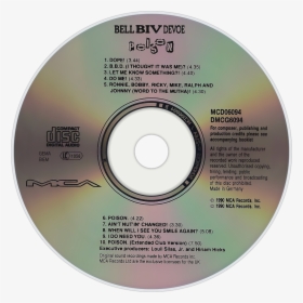 Bell Biv Devoe - Cher If I Could Turn Back Time Cd, HD Png Download, Transparent PNG