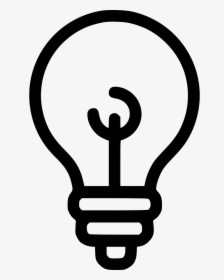 Transparent Light Bulb Png Vector - Bulb Icon Png Transparent, Png Download, Transparent PNG