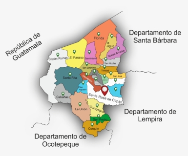 Transparent Mapa De Honduras Png - Departamento De Copan Honduras, Png Download, Transparent PNG