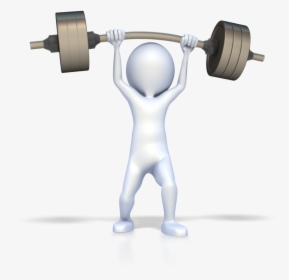 Figure Lifting Weights, HD Png Download, Transparent PNG