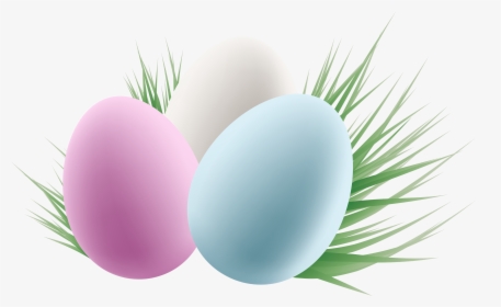 Easter Bunny Easter Egg Clip Art - Easter Eggs Transparent Background, HD Png Download, Transparent PNG