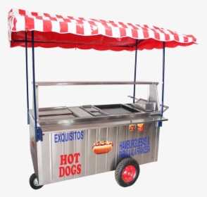 Transparent Hot Dog Con Papas Png - Carritos Para Hot Dogs, Png Download, Transparent PNG