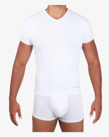 Men White T Shirt Png, Transparent Png, Transparent PNG