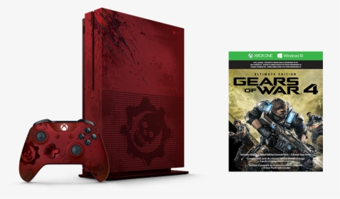 Xbox One S Gears Of War Edition, HD Png Download, Transparent PNG