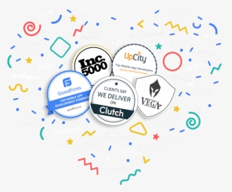 Badges Logo Collage Of Love - Mobile App Devlopment Png, Transparent Png, Transparent PNG