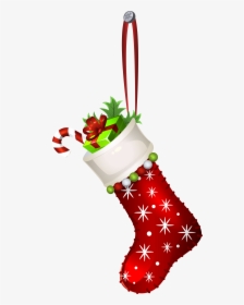 Ornament Christmas Decoration Stocking Transparent - Christmas Stocking Transparent Background, HD Png Download, Transparent PNG