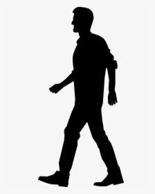 Walking Clipart Png - Walking People Silhouette Png, Transparent Png, Transparent PNG