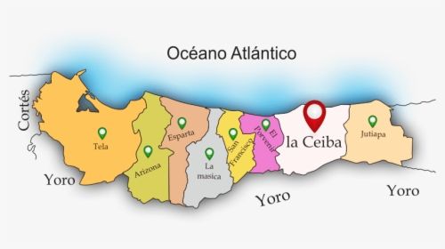 Ceiba Mapa, HD Png Download, Transparent PNG