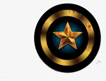 Captain America S Shield S - Black Captain America Shield, HD Png Download, Transparent PNG