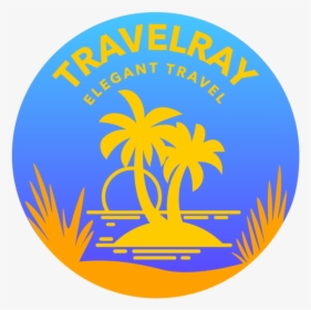 Travelray Logo Concept Inspiration Idea Colors Sketch - Emblem, HD Png Download, Transparent PNG