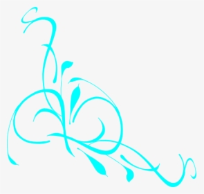 Floral Swirl Bubblegum Magenta Clip Art - Vine Clip Art, HD Png Download, Transparent PNG