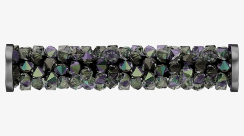 Swarovski 5950 Fine Rocks Tube Bead 30mm Crystal Paradise - Amethyst, HD Png Download, Transparent PNG