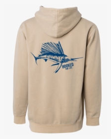 Horizon Fish Pigment Hooded Sweatshirt - Sweatshirt, HD Png Download, Transparent PNG