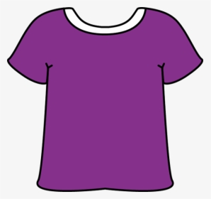Transparent Tshirt Clear Background - Purple T Shirt Clipart, HD Png Download, Transparent PNG