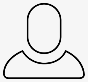 Person Outline Svg Icon Free Download - Png White Icon Person, Transparent Png, Transparent PNG