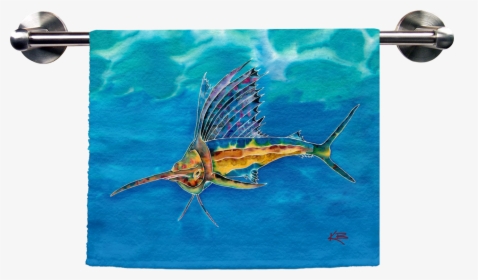 Sailfish Hand Towel - Swordfish, HD Png Download, Transparent PNG